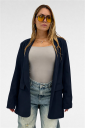 blazer con manica regolare bis